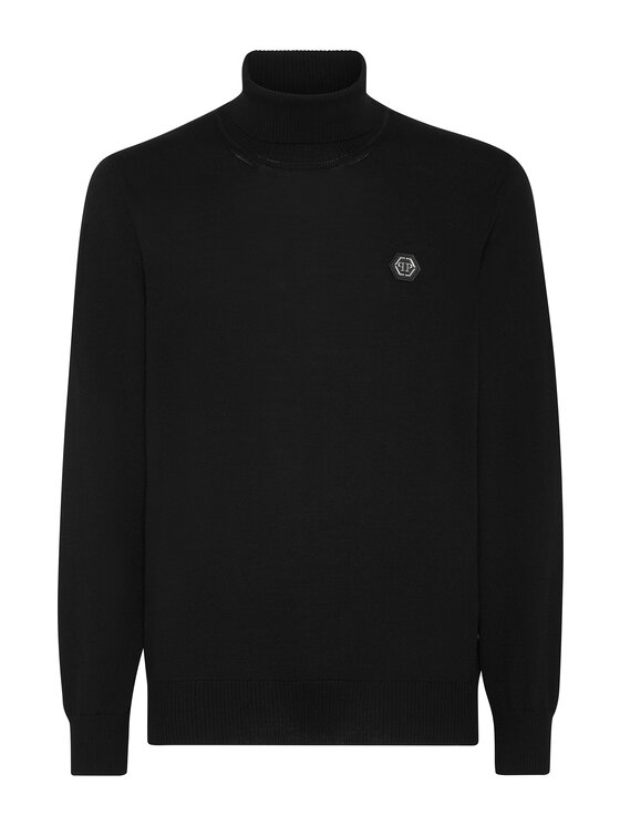 PHILIPP PLEIN PHILIPP PLEIN Longsleeve 2171 Nero Regular Fit