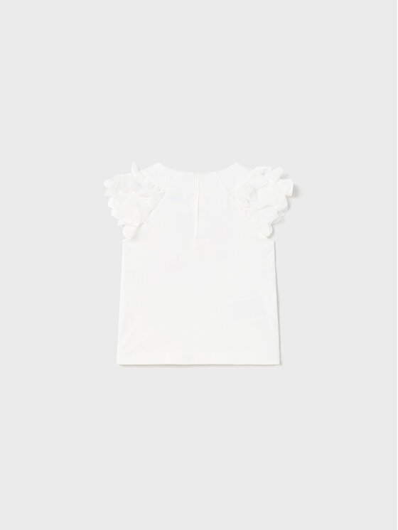 Mayoral Mayoral T-särk 1006 Valge Regular Fit