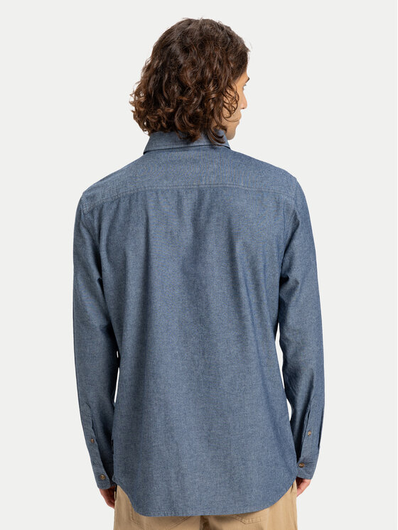 Quiksilver Quiksilver Риза Yosemite Chambrayls EQYWT04660 Тъмносин Regular Fit