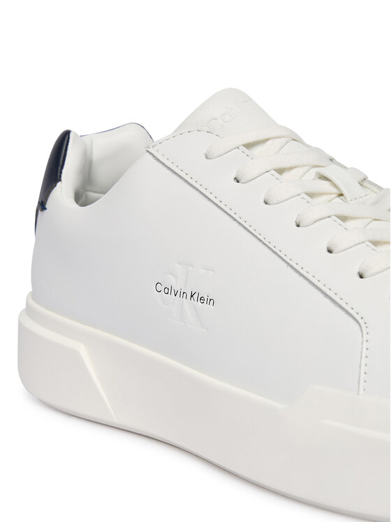Calvin Klein Calvin Klein Sneakersy Chunky Cupsole Laceup Lth YM0YM01344 Biały