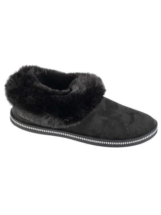 Kapcie, rozmiar 40, Czarne, Skechers Cozy Campfire - Winter Nights
