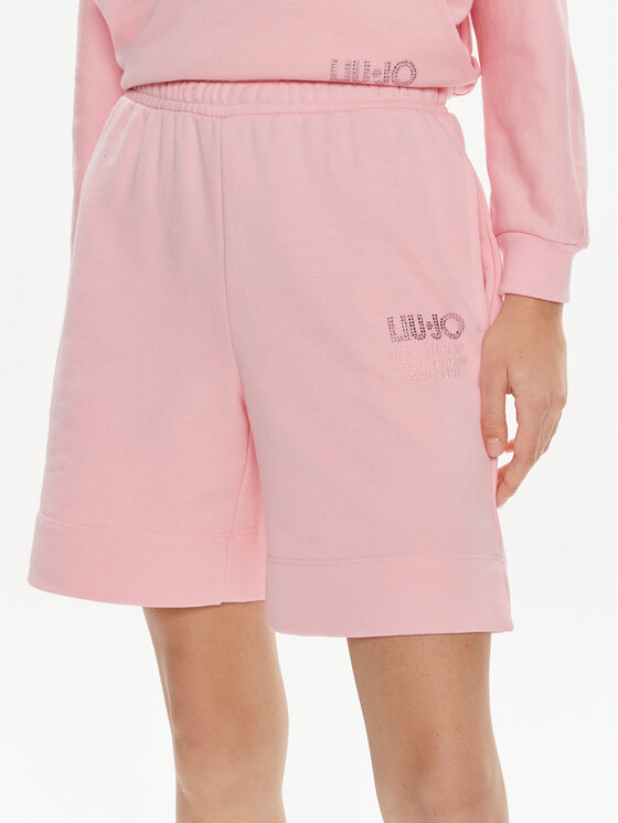 Liu Jo Liu Jo Spordišortsid MA4386 F0873 Roosa Regular Fit