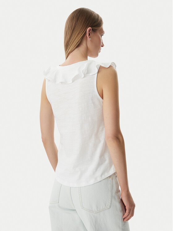 LAUREN RALPH LAUREN LAUREN RALPH LAUREN Блуза 200P13315001 Бял Relaxed Fit