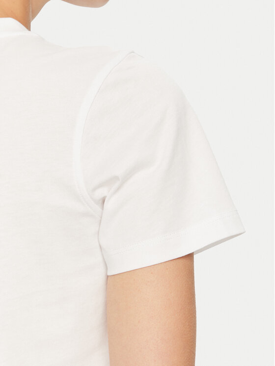 Guess Guess Tricou W4BI16 I3Z14 Alb Regular Fit