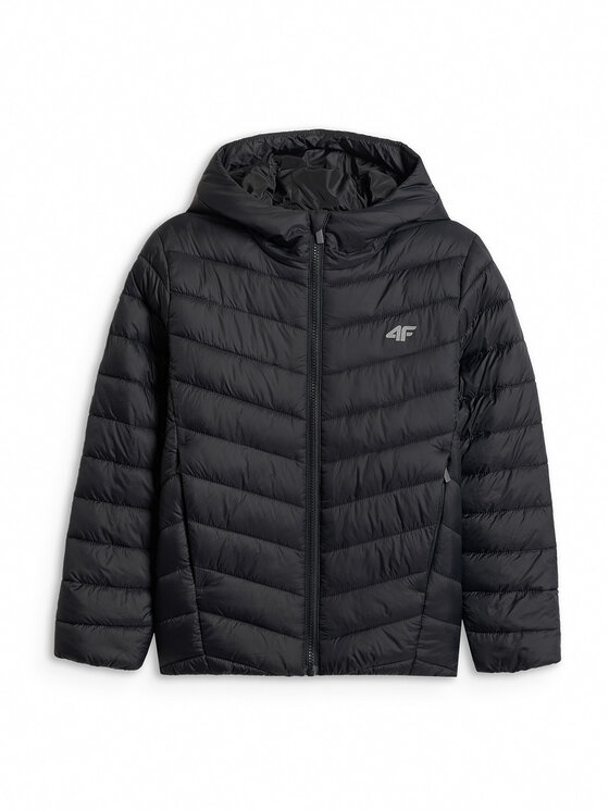 4F 4F Kurtka puchowa OUTERWEAR Czarny Regular Fit