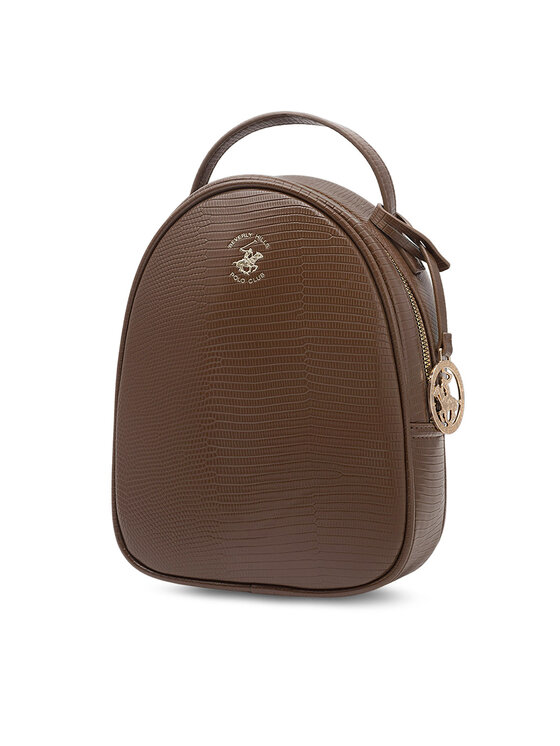 Beverly Hills Polo Club Plecak BHPC-W-06-A23 Brązowy | Modivo.pl