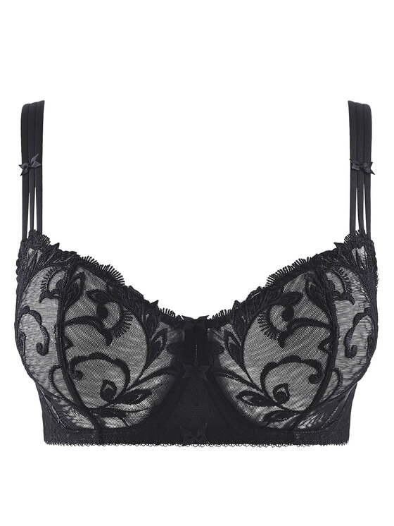 Aubade Soutien gorge avec armatures Au Bal de Flore OF14 02F Noir