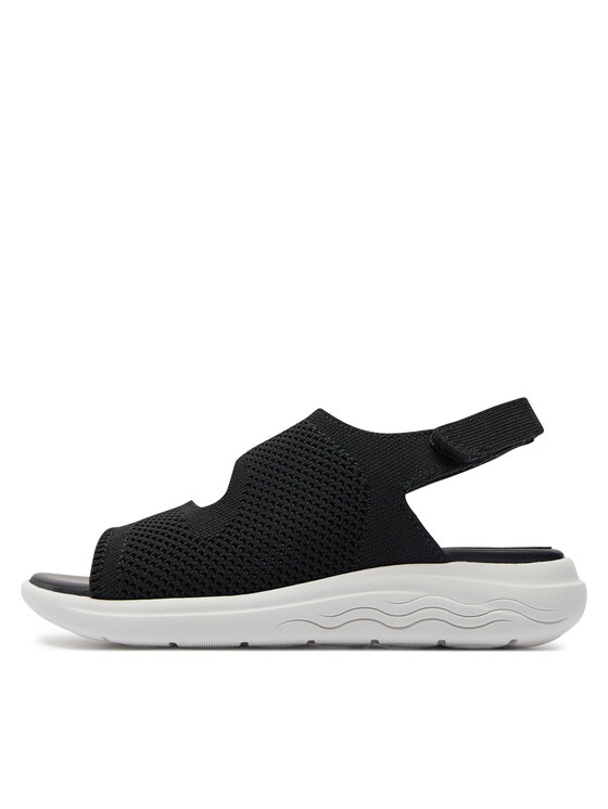 Geox Geox Sandale D Spherica Ec5 D45SVA 0006K C9999 Negru