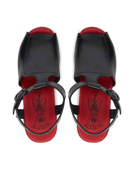 Fly London Fly London Босоніжки Fligfly P145419 Чорний