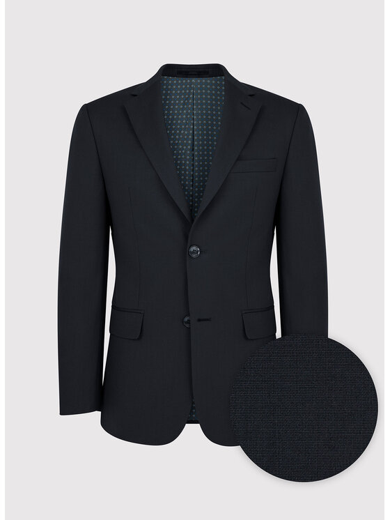 Pako Lorente Pako Lorente Garnitur P22WF-4G-039 Czarny Slim Fit