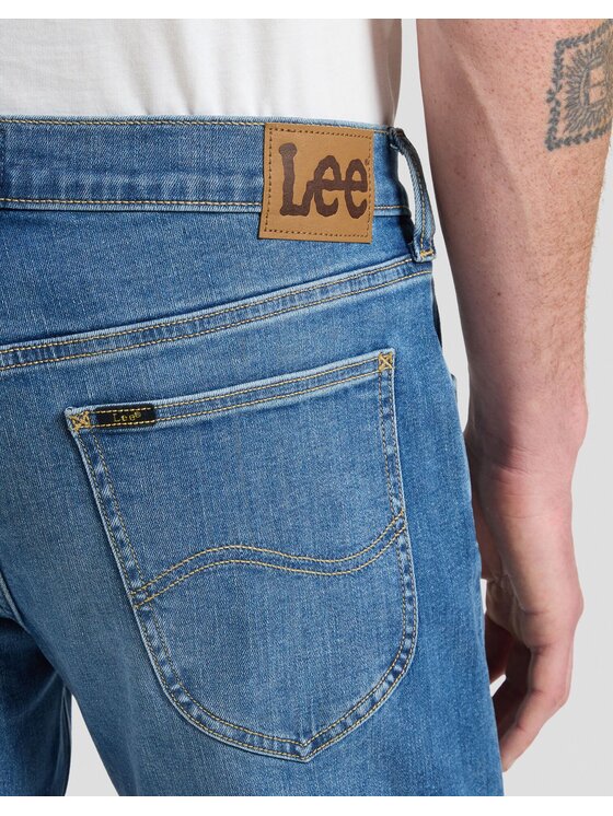 Lee Lee Jeansy DAREN Niebieski Straight Leg