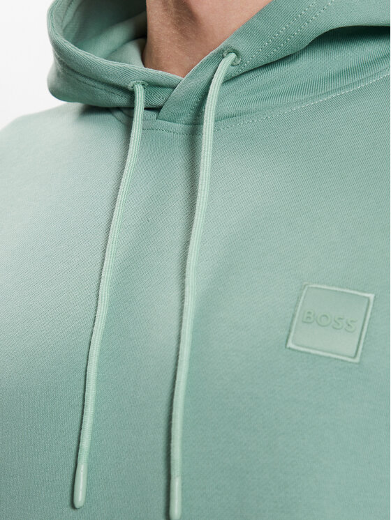 BOSS Boss Суитшърт 50468445 Зелен Regular Fit
