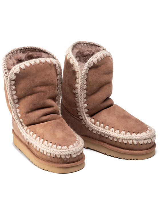 Mou Mou Μπότες Χιονιού Eskimo 24 FW101000A Καφέ