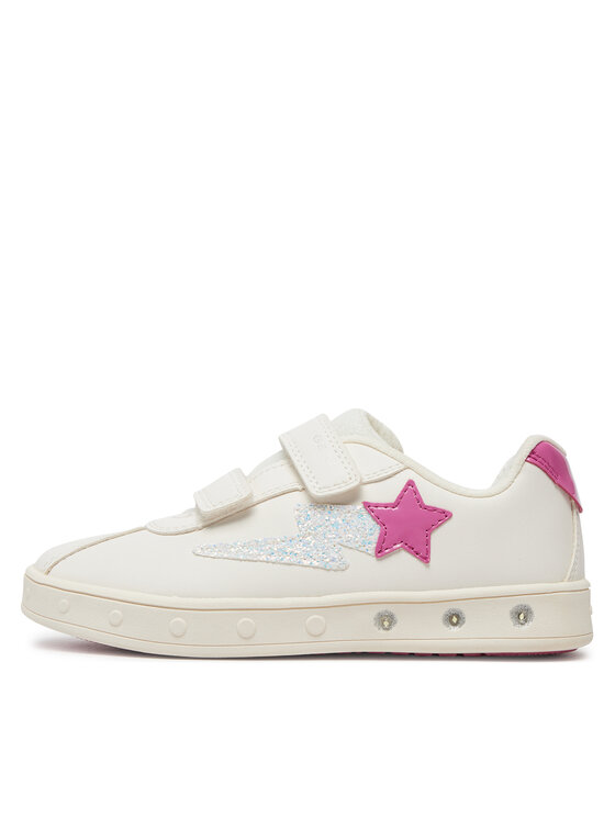 Geox Geox Αθλητικά J Skylin Girl J458WA 000BC C0563 D Εκρού