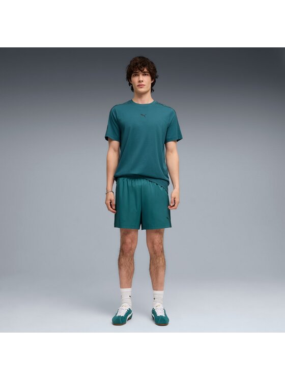 Puma Puma Szorty sportowe 691697 Zielony Regular Fit