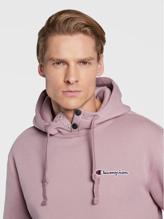 Felpa champion rosa uomo outlet
