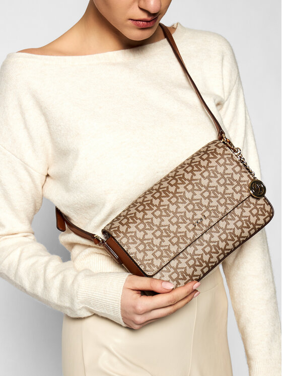 DKNY DKNY Сумка Bryant Md Flap Cbody R82EJ467 Коричневий