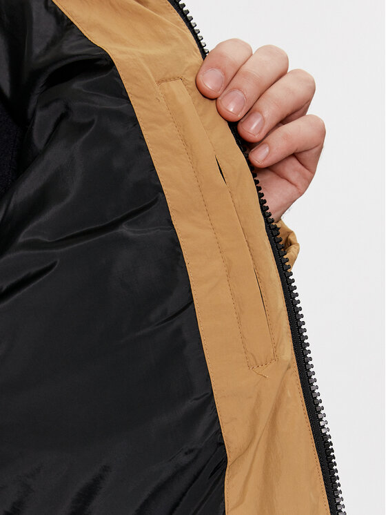 Calvin Klein Calvin Klein Zimní bunda Crinkle K10K110336 Khaki Regular Fit