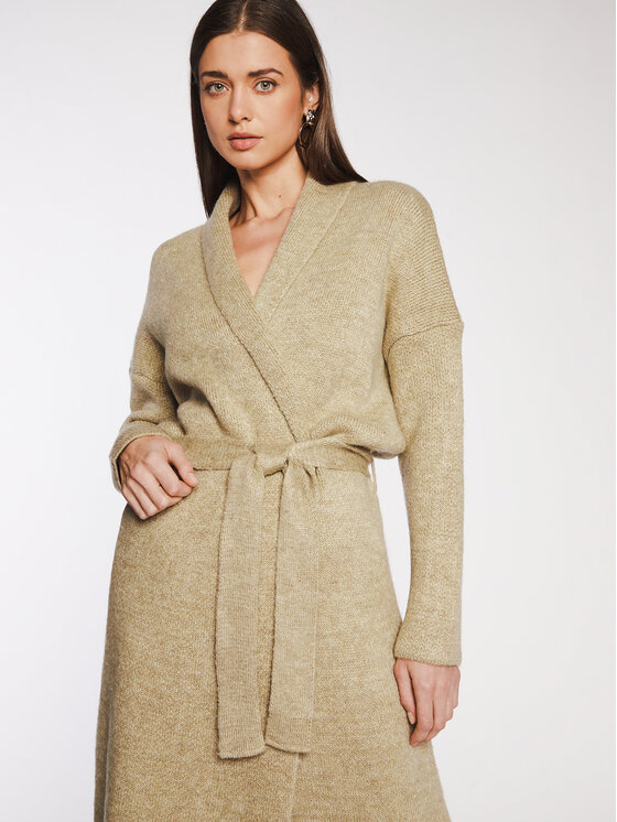 Cardigan Emma Beige Relaxed Fit