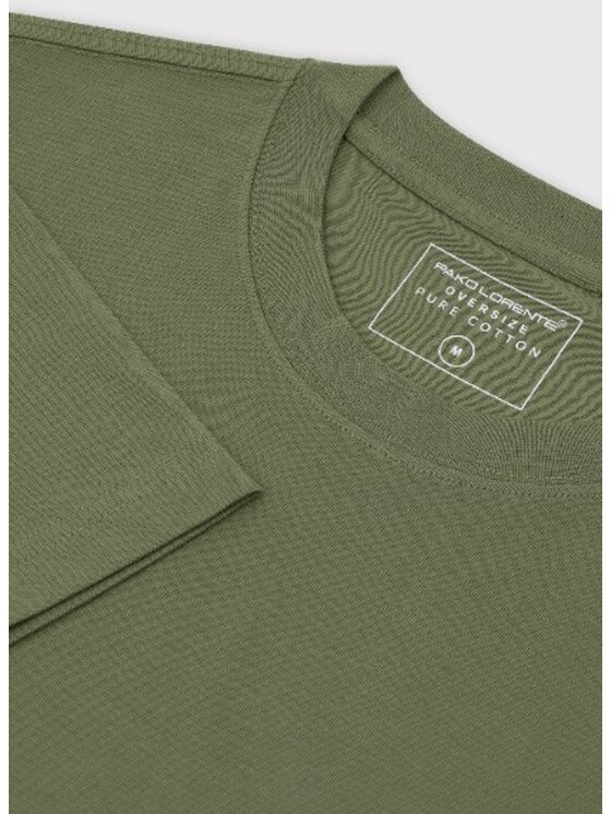 Pako Lorente Pako Lorente T-Shirt P25SF-TT-002 Zielony Oversize
