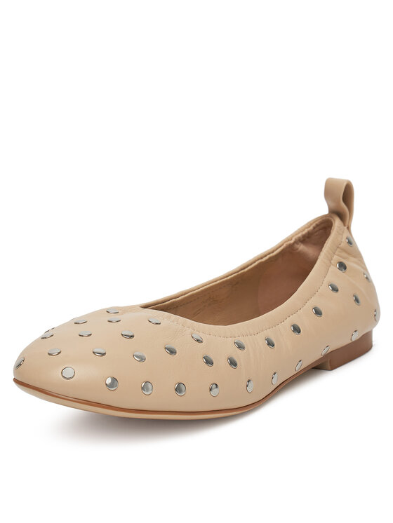 Badura Badura Μπαλαρίνες HEATHER-LT249060-56 Μπεζ
