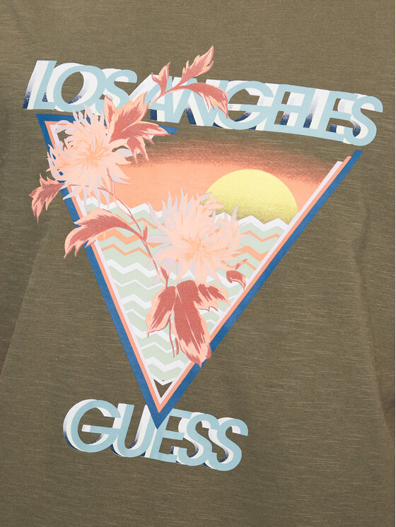 Guess Guess T-särk M3YI68 K6XN4 Khakivärviline Regular Fit