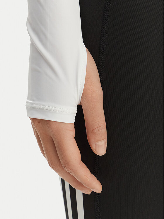 adidas adidas Тениска от техническо трико Power Essentials Workout Contour KD2211 Бял Slim Fit