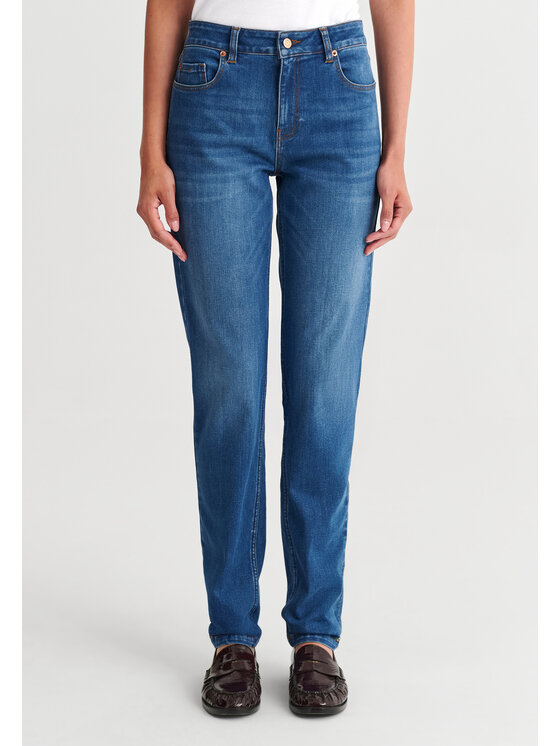 TATUUM TATUUM Jeansy FAROS Granatowy Slim Fit