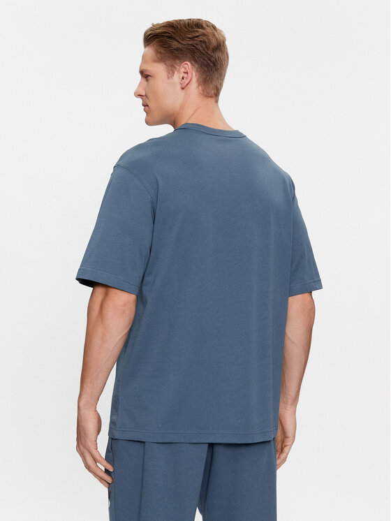 Reebok Reebok Tričko Archive Essentials IM1523 Modrá Regular Fit