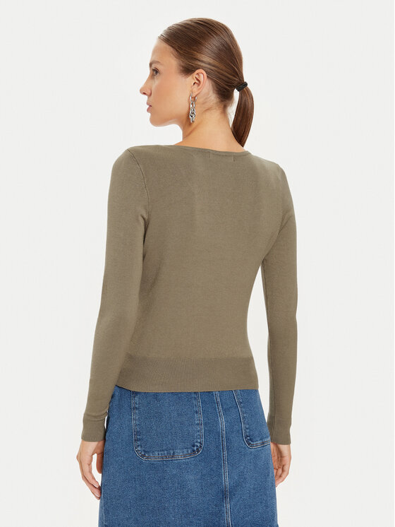 ONLY ONLY Sweter Venice 15333990 Brązowy Regular Fit