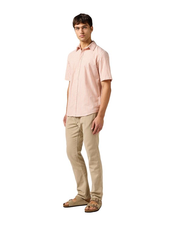 Wrangler Wrangler Koszula 112362758 Pomarańczowy Regular Fit
