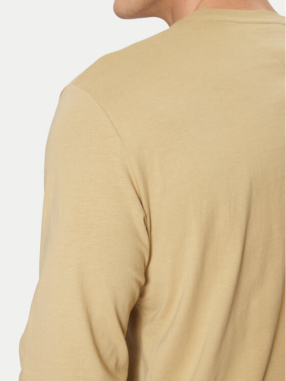 Tommy Jeans Tommy Jeans Longsleeve Linear DM0DM21138 Μπεζ Slim Fit