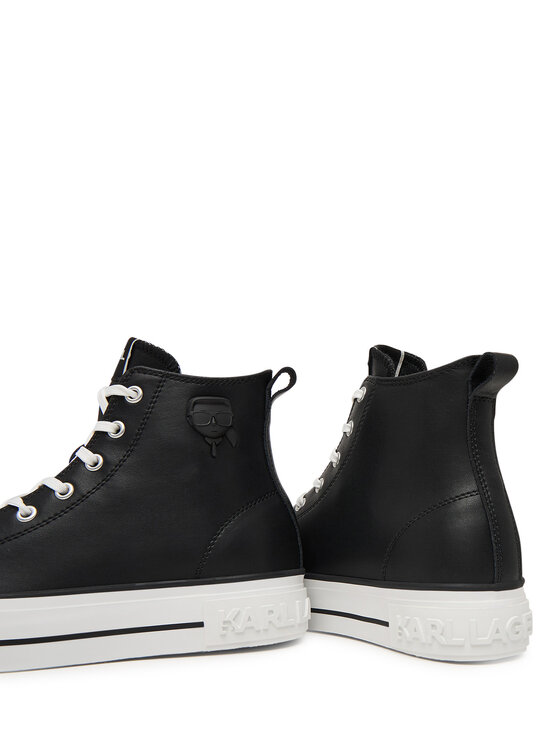 KARL LAGERFELD KARL LAGERFELD Trampki Kampus Max KL60456 Czarny