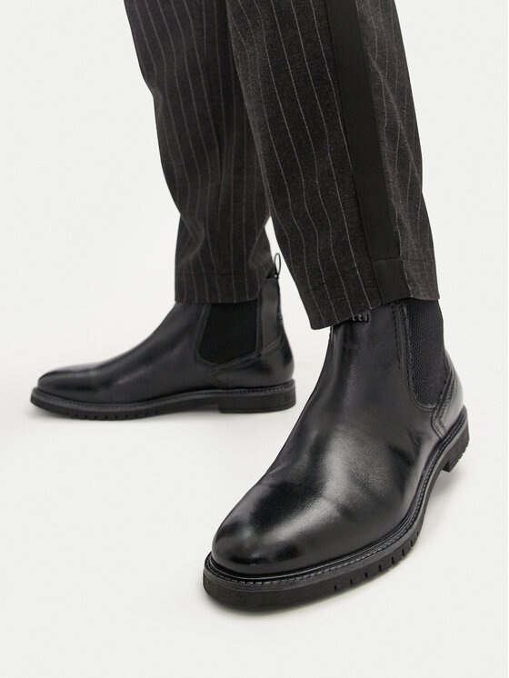 Bugatti Bugatti Klassische Stiefeletten 335837 Schwarz