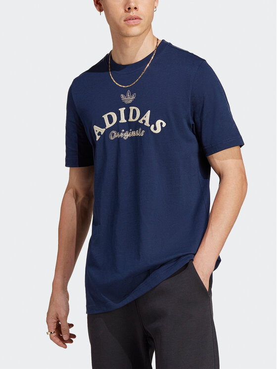 adidas adidas T-särk Graphics Archive T-Shirt IC5764 Sinine Regular Fit