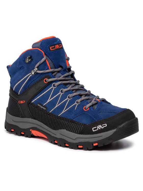 Trekkingschuhe CMP Kids Rigel Mid Trekking Shoes Wp 3Q12944 Grün