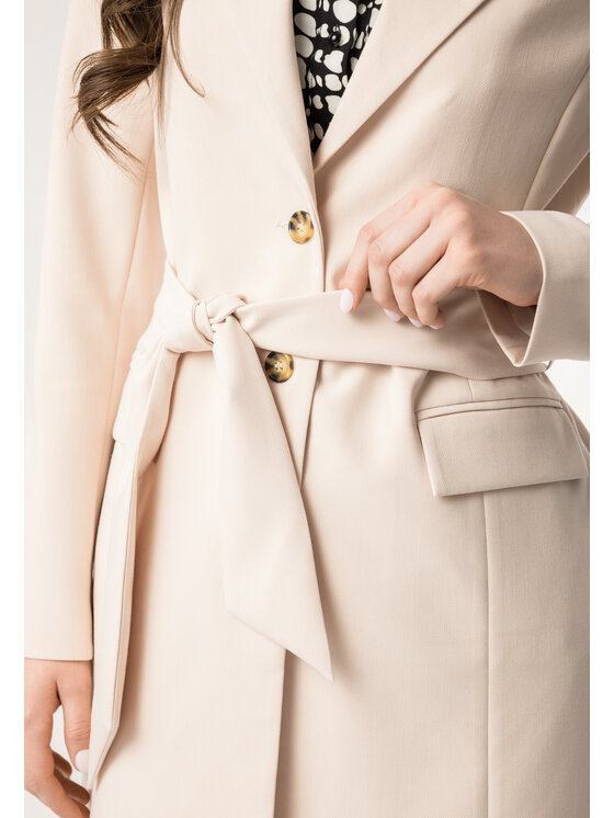 QUIOSQUE QUIOSQUE Sako GOBI BLAZER Béžová Regular Fit