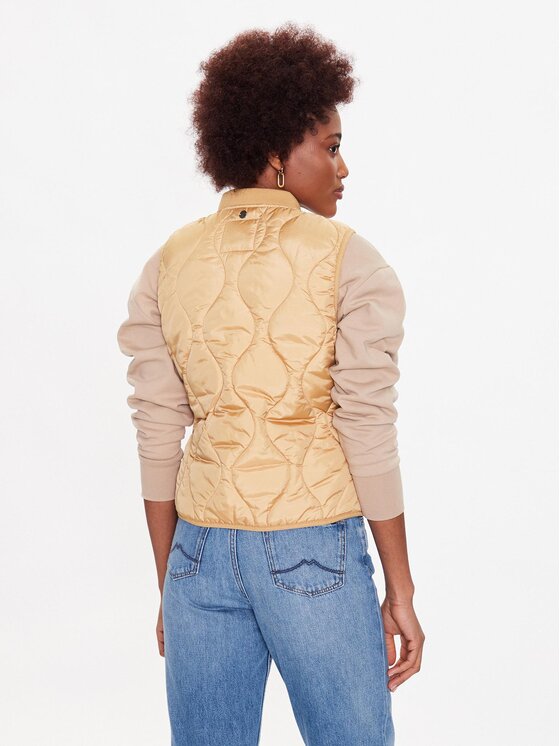 Mustang Mustang Bodywarmer Holly 1013606 Beige Regular Fit