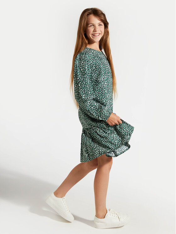 Coccodrillo Coccodrillo Vestito da giorno ZC4128101SGJ Verde Regular Fit