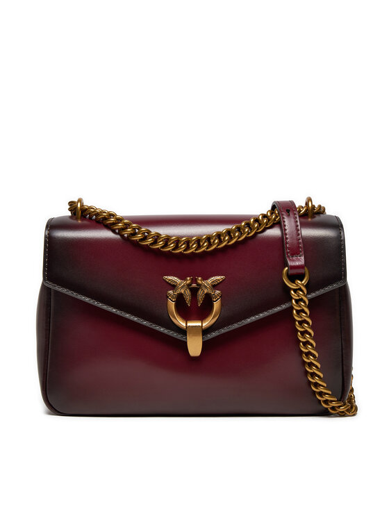 PINKO Pinko Handtasche Cupido Messenger Classic 101512 A17X Dunkelrot