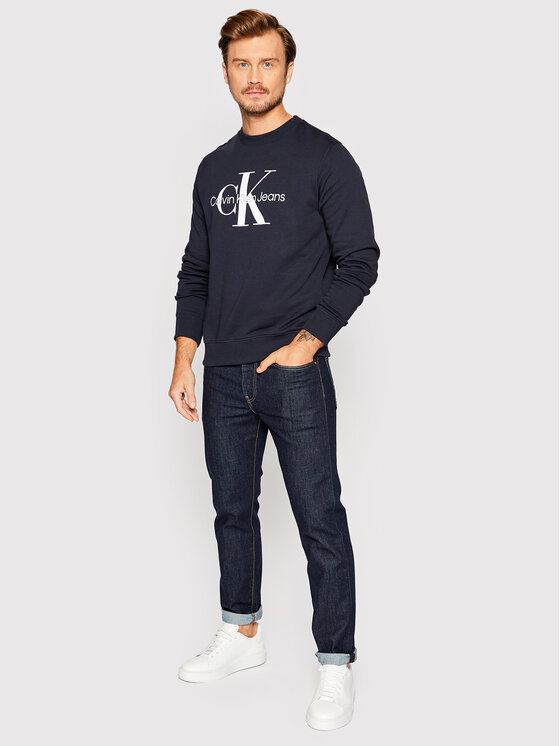 Calvin Klein Jeans Calvin Klein Jeans Felpa J30J320933 Blu scuro Regular Fit