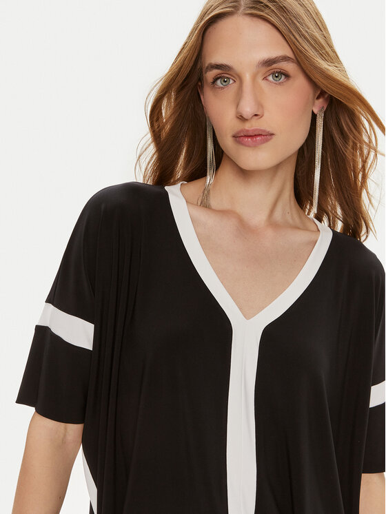 Joseph Ribkoff Joseph Ribkoff Μπλουζάκι 241125 Μαύρο Relaxed Fit