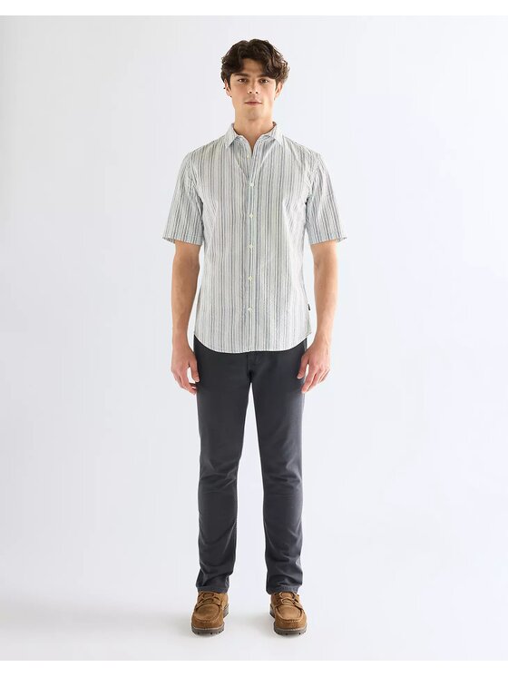 Wrangler Wrangler Koszula SS SHIRT Niebieski Regular Fit