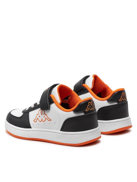 Kappa Kappa Sneakersy Logo Malone Ev Kid 36185LW Biały