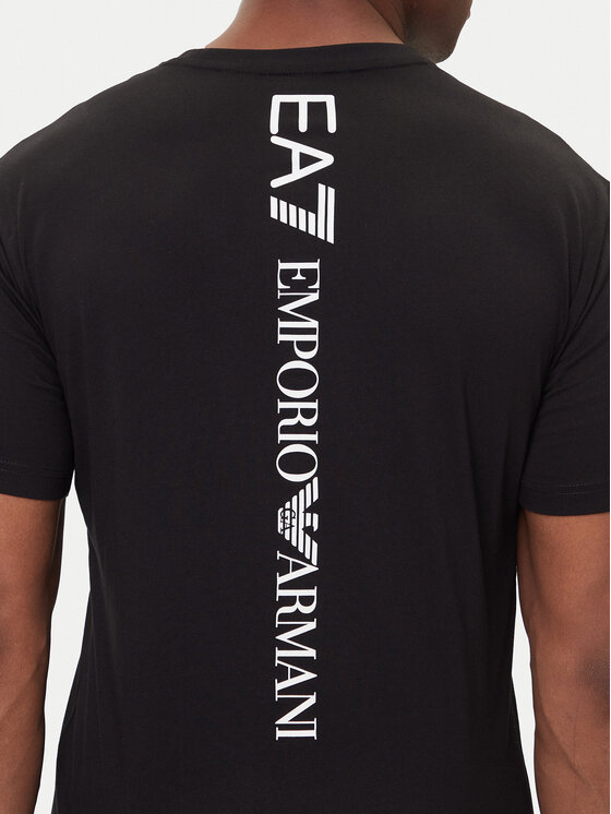 EA7 Emporio Armani EA7 Emporio Armani T-Shirt 7M000567 AF10375 MC001 Černá Regular Fit