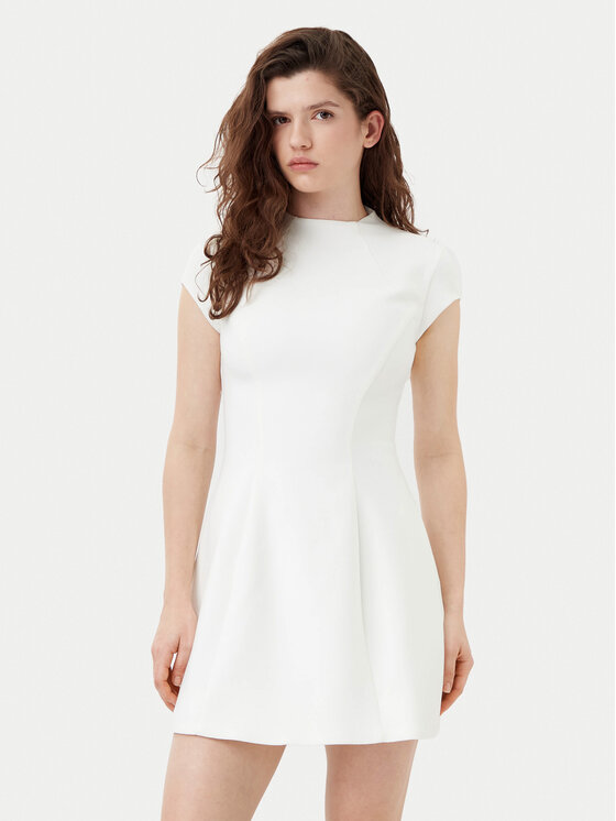 BARDOT Koktejlové šaty 59329DB Biela Regular Fit