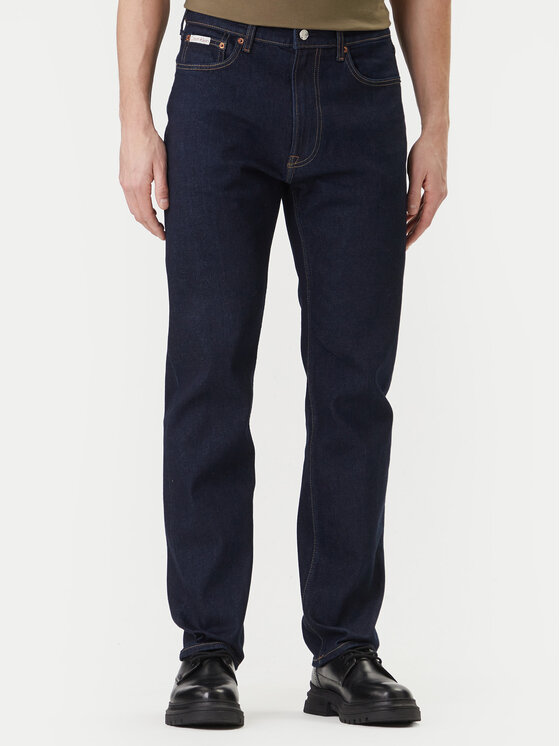 Calvin Klein Jeans Calvin Klein Jeans Jeansy LV04RF946G Tmavomodrá Straight Fit