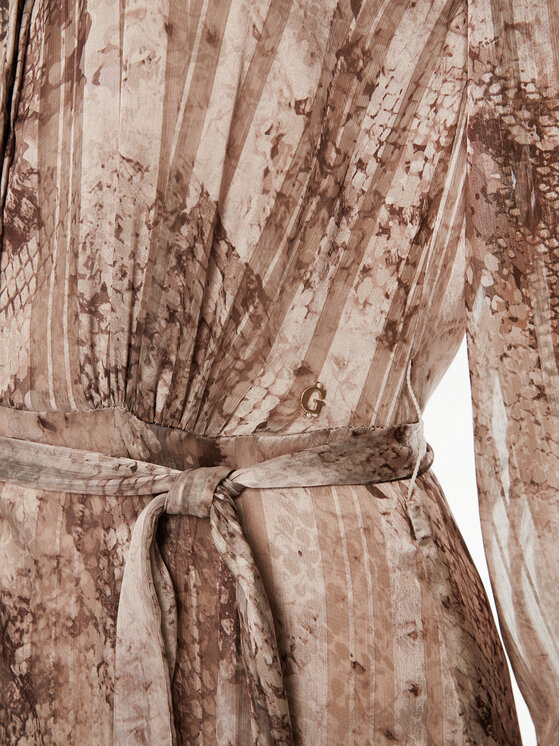 Guess Guess Rochie de zi W5RK77 WGWV2 Albastru Regular Fit