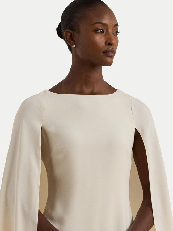 LAUREN RALPH LAUREN LAUREN RALPH LAUREN Kokteilinė suknelė 253980921003 Kreminė Bodycon Fit