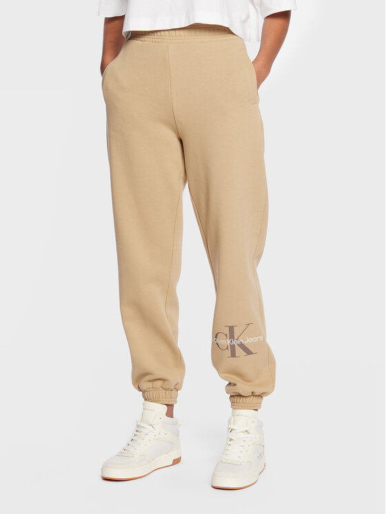 Calvin Klein Jeans Calvin Klein Jeans Pantaloni da tuta J20J220265 Beige Relaxed Fit